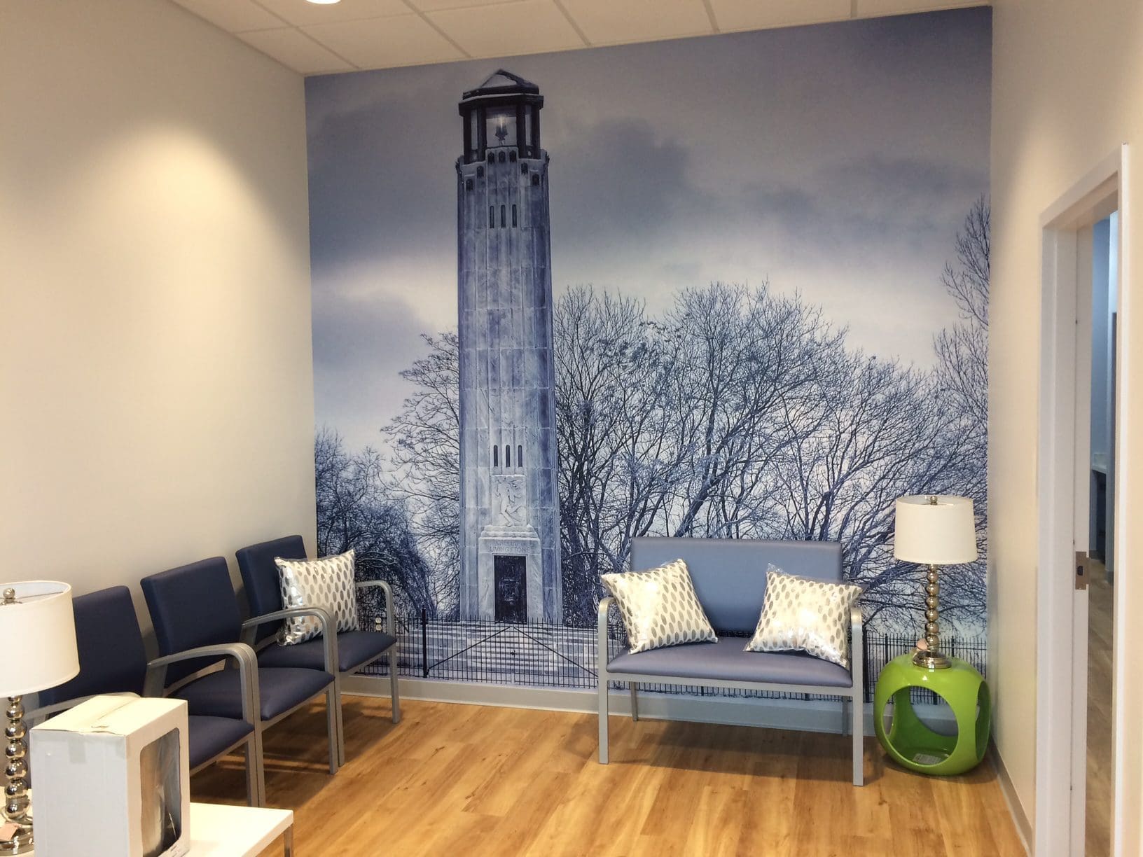 Dental Works Lighthouse Wall Mural