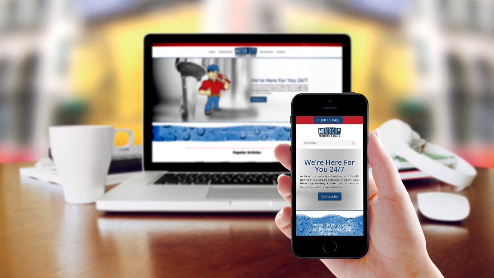 Motor City Plumbing & Drain Website