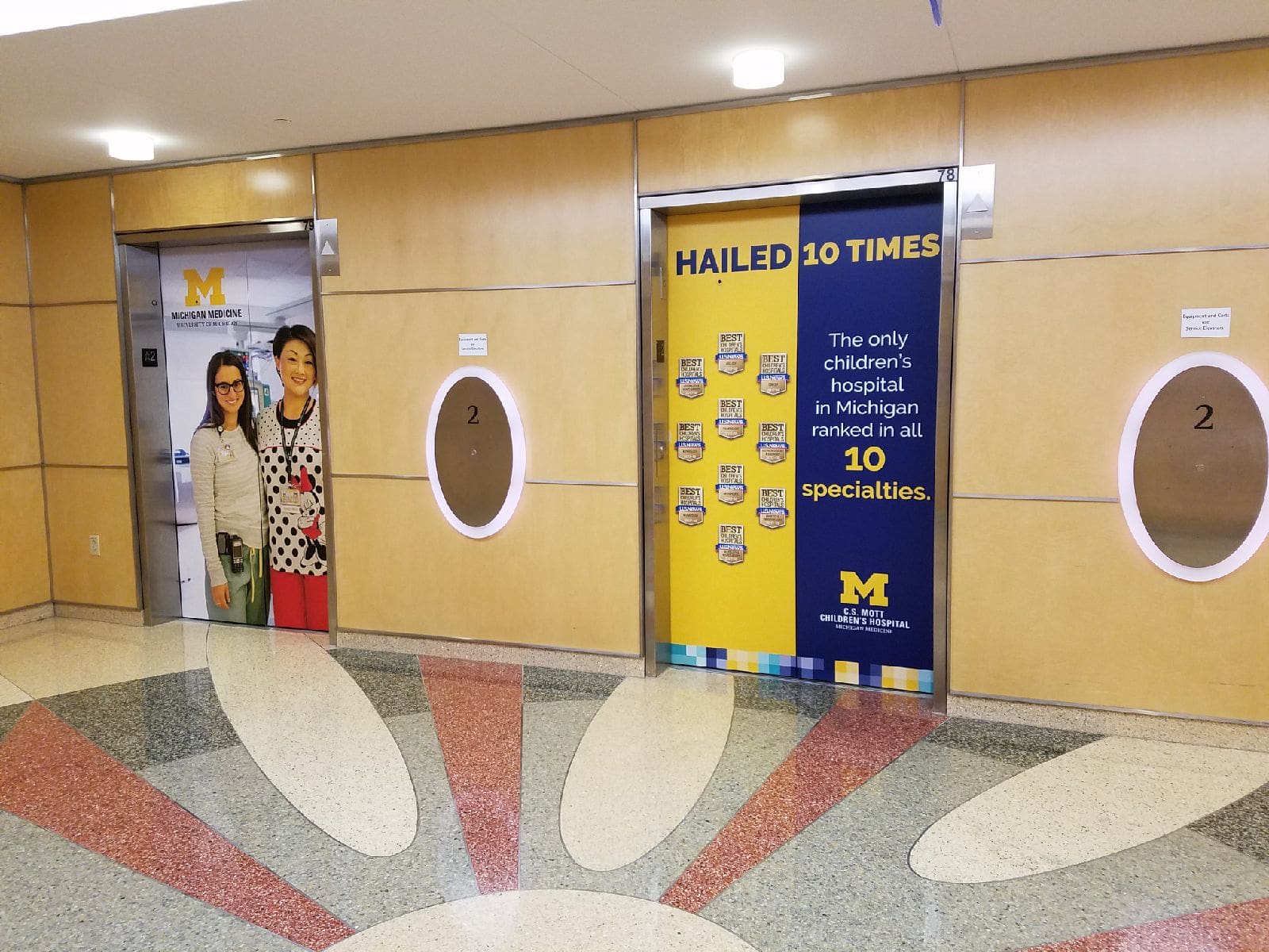 CS Mott Childrens Hospital Elevators
