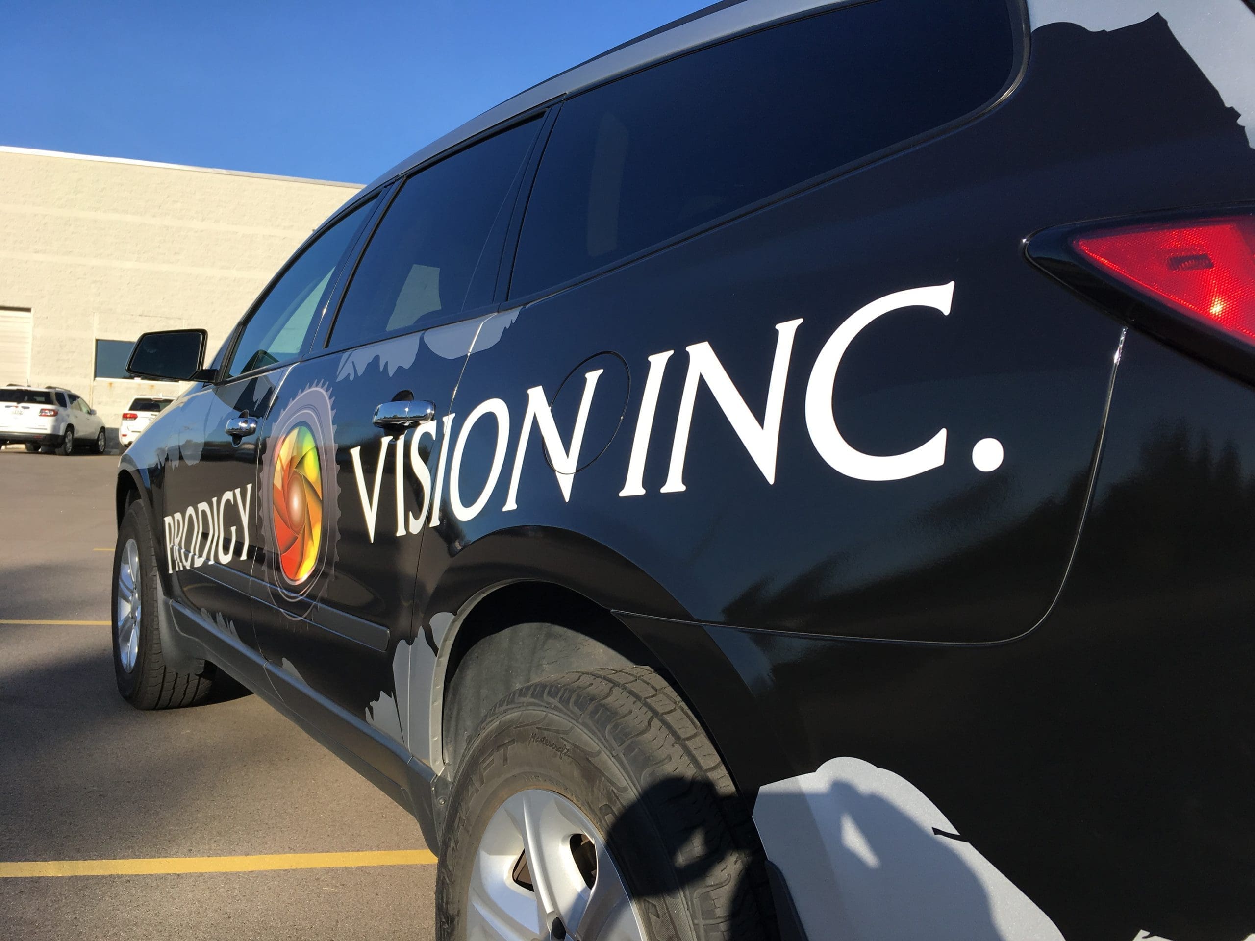 Chevy Traverse Partial Wrap (11) Chevy Traverse Partial Wrap (11)