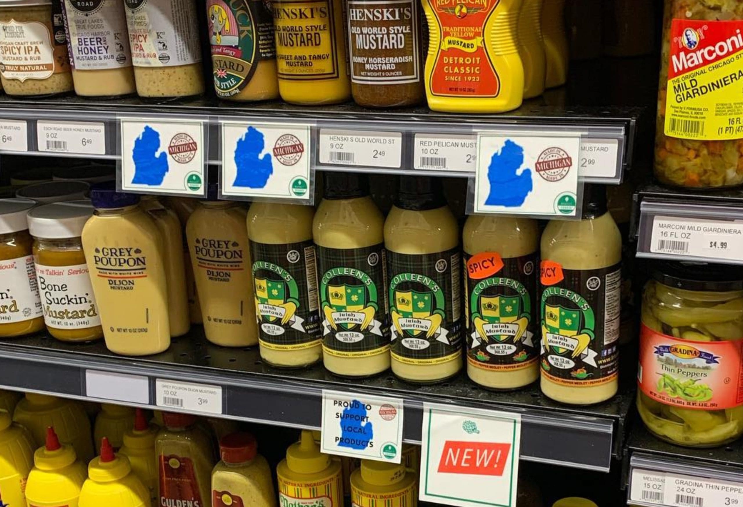 Colleens Irish Mustard - Mustard Label 06