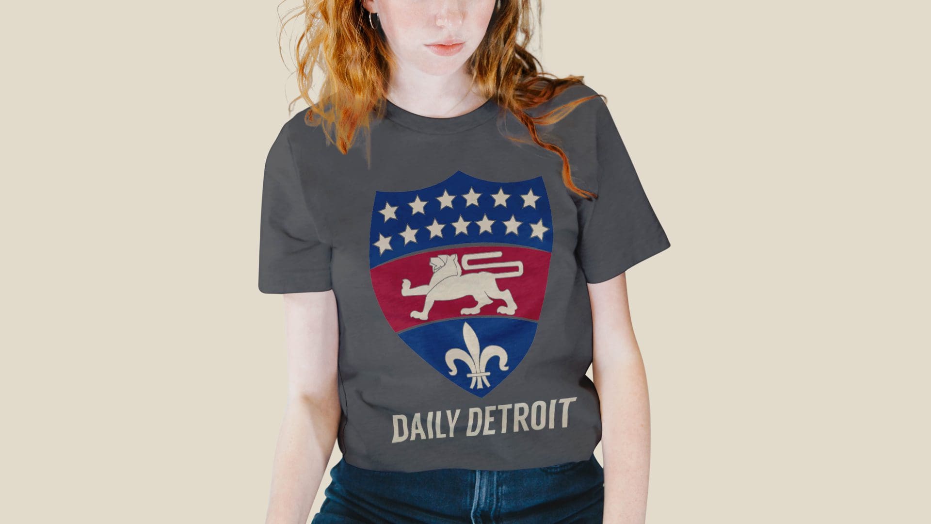 Daily Detroit - Silkscreen Shirt Mockup 03