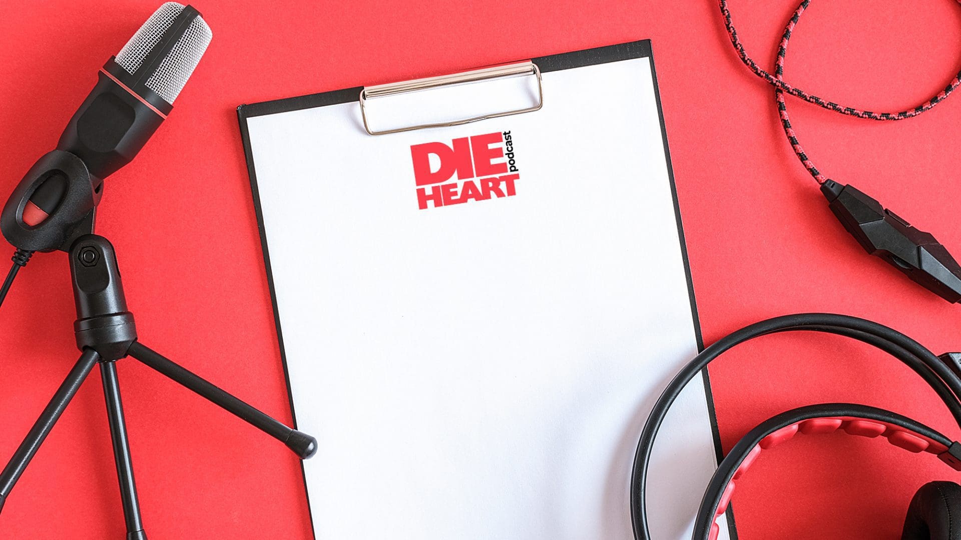 Die Heart Podcast - Logo Design Mockup 03