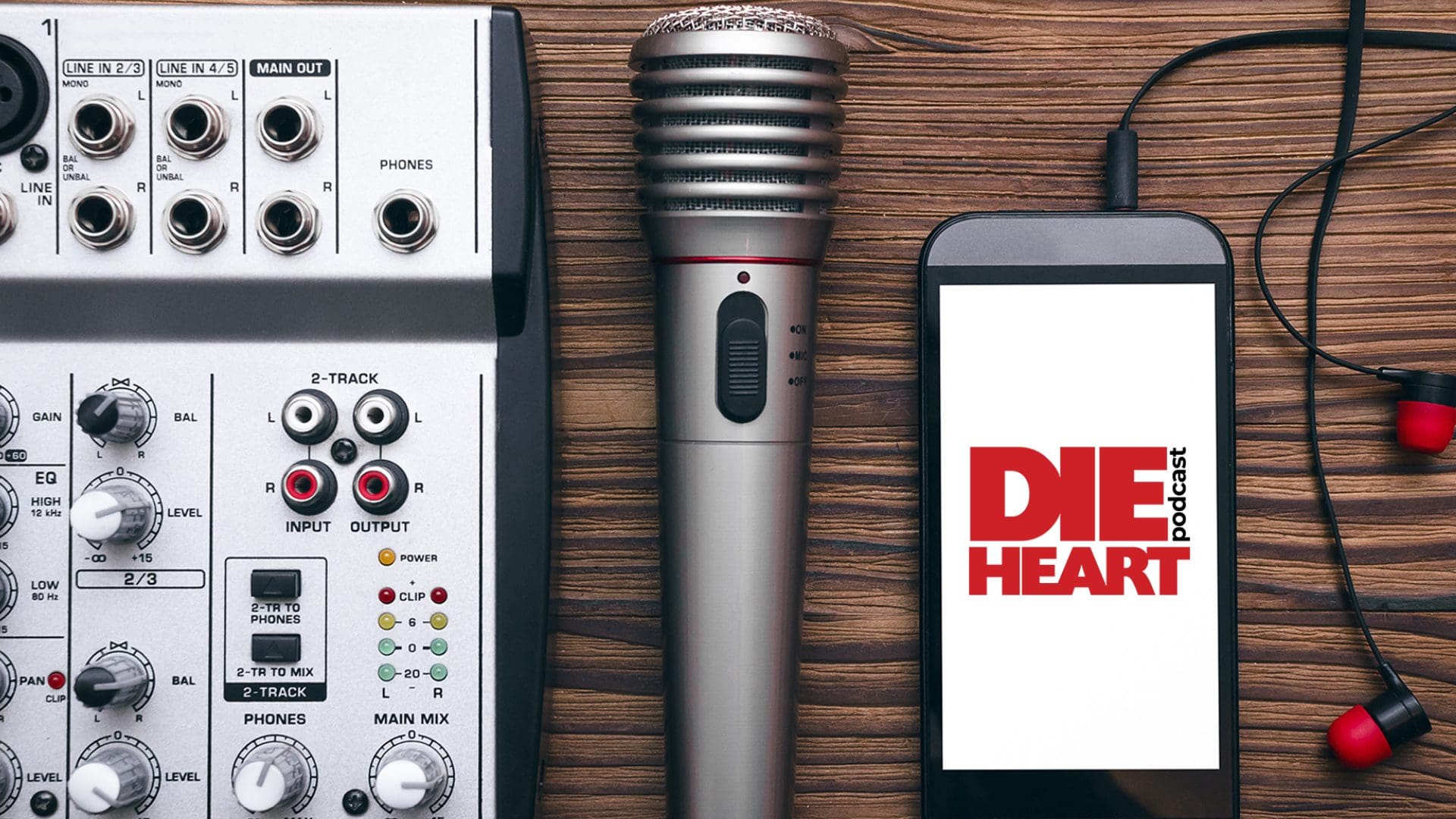 Die Heart Podcast - Logo Design Mockup 04