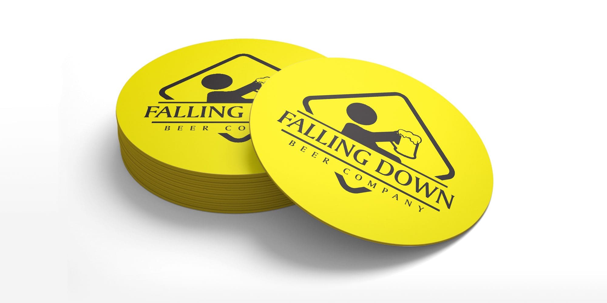 Falling Down Beer Company - Coasters