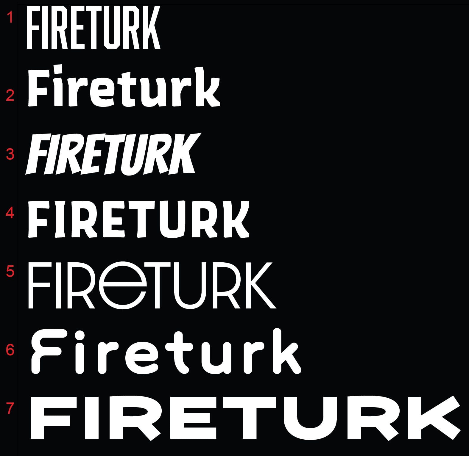 Fireturk Beats – Logo Concepts