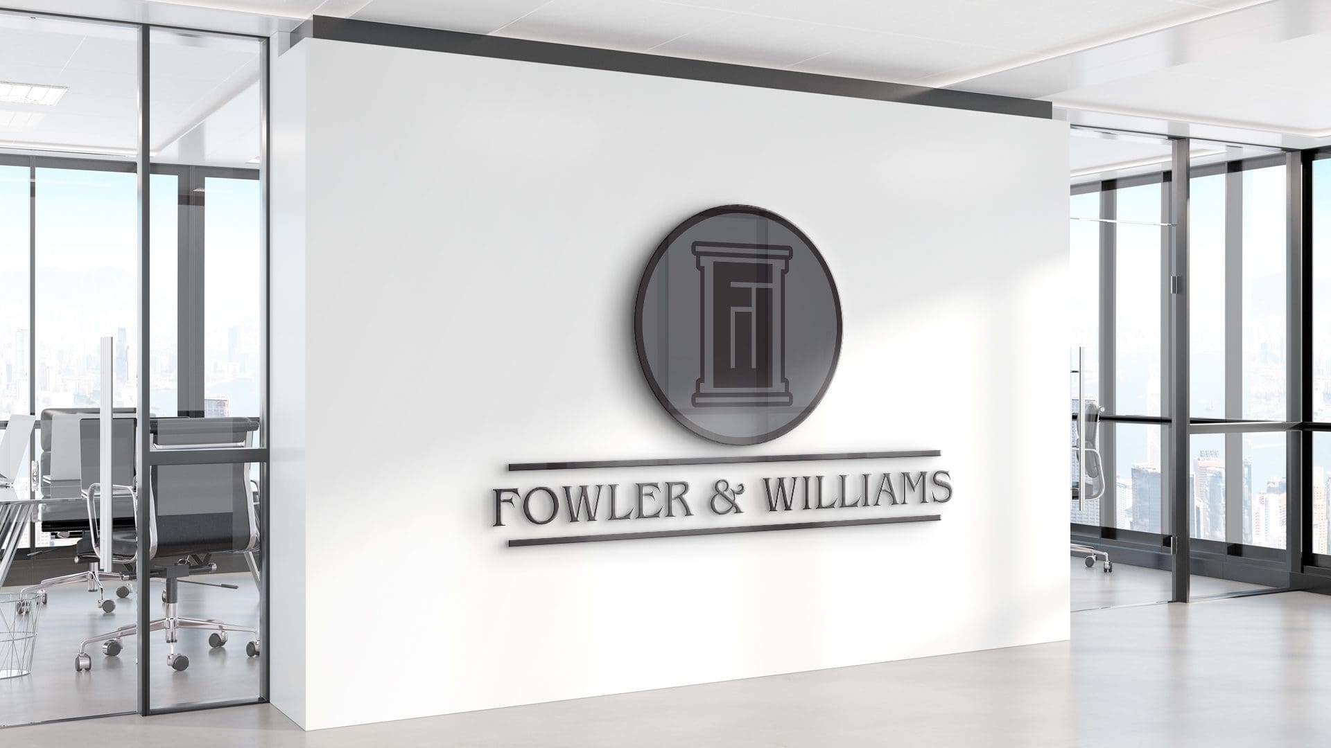 Fowler and Williams - Logo Mockup 02