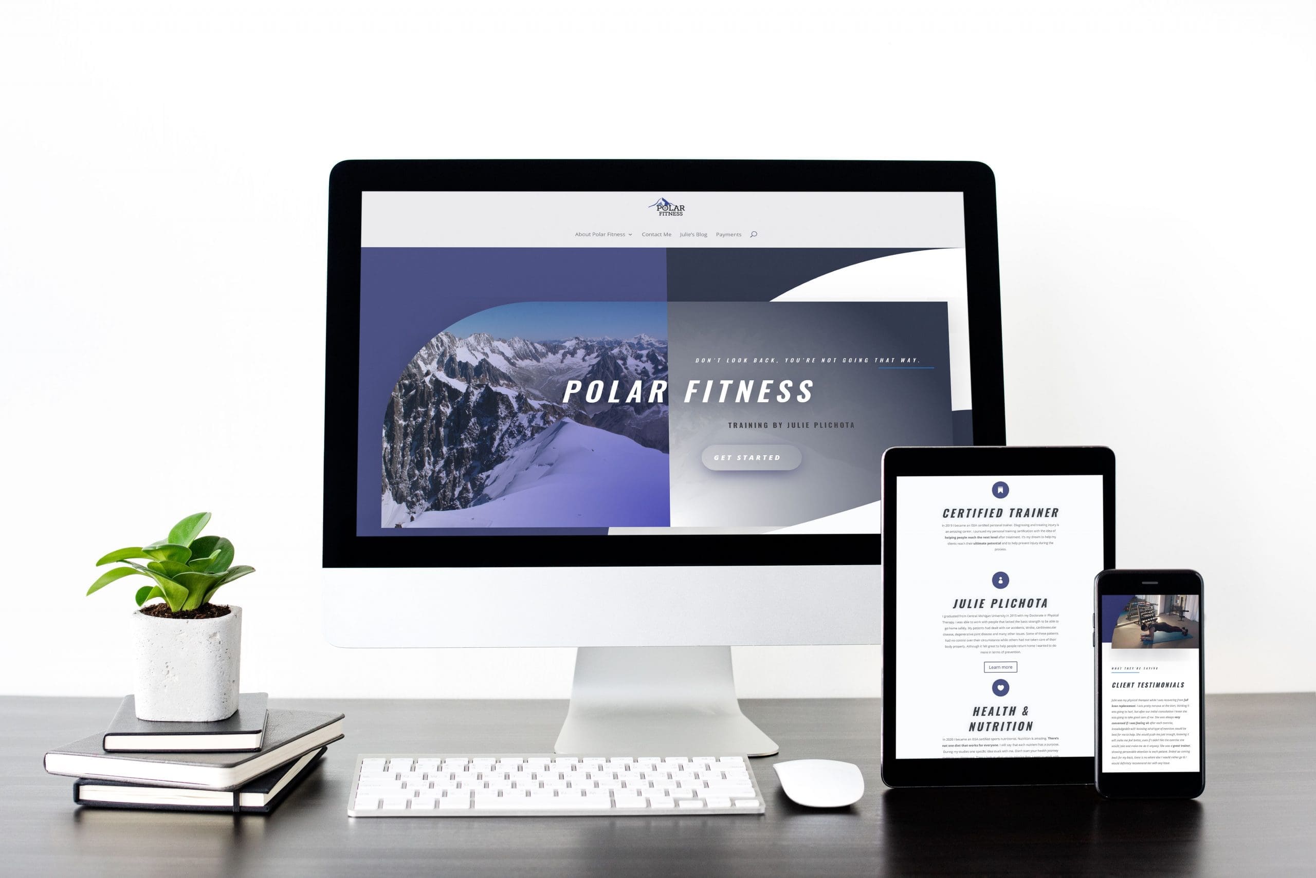 Polar Physical Therapy and Fitness - 2020 Website Mockup 02