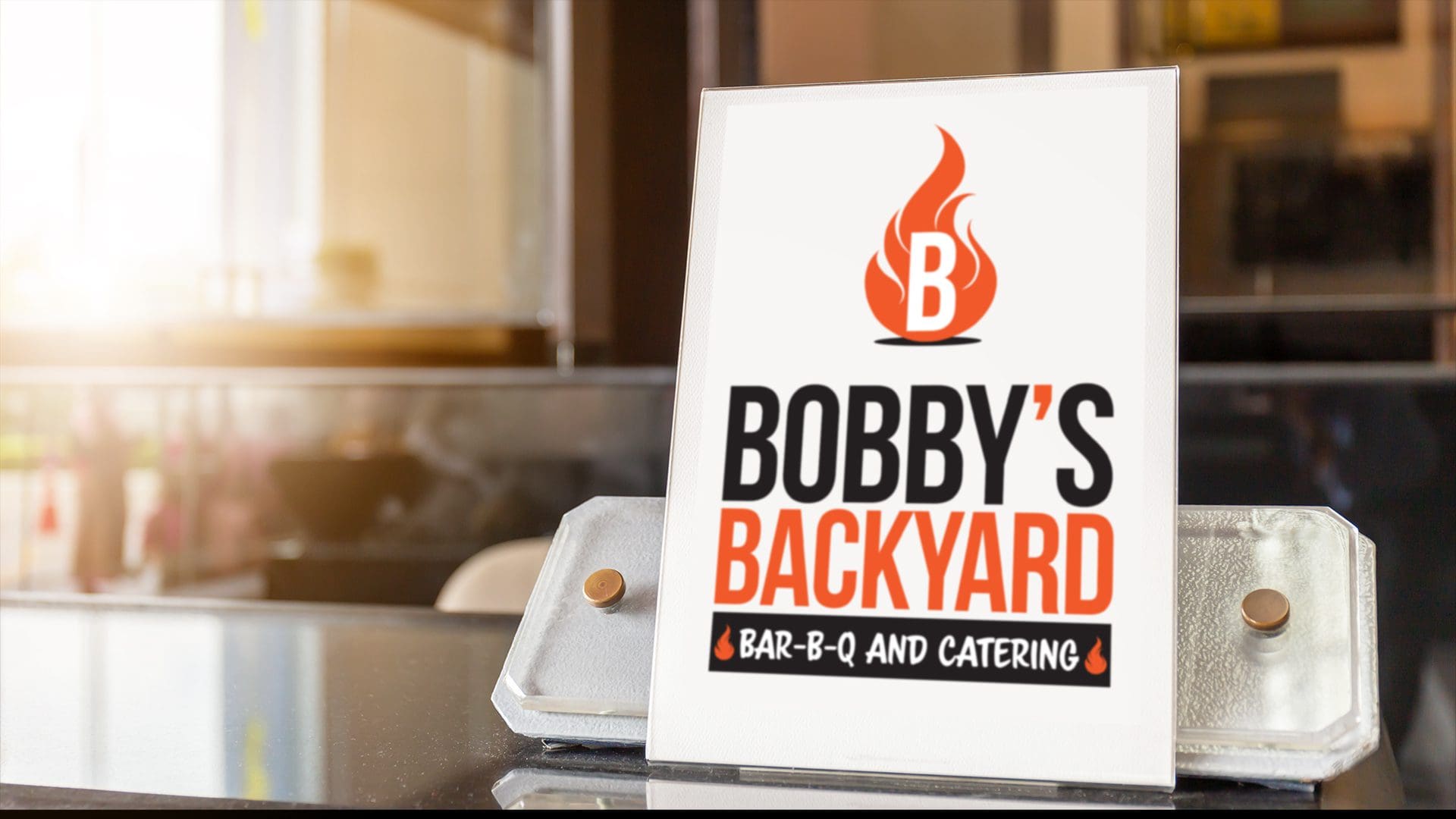 Bobbys Backyard – Restaurant Logo