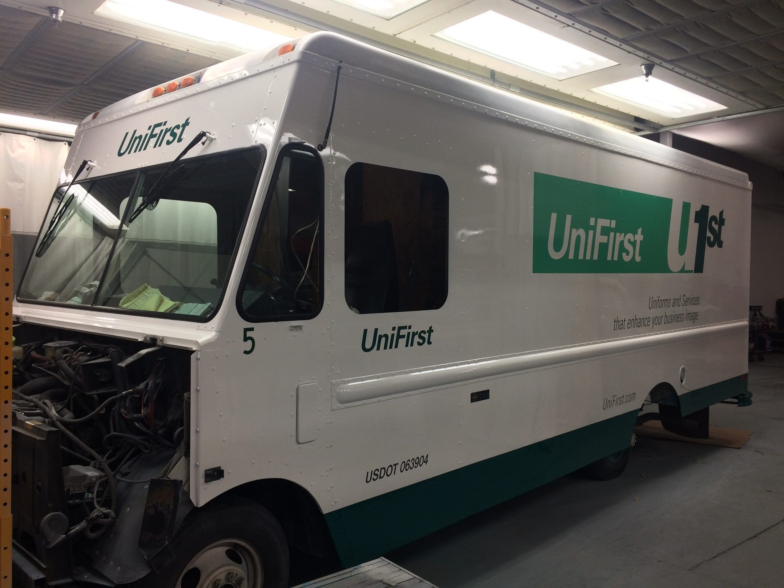 UniFirst Fleet Graphics Package Install