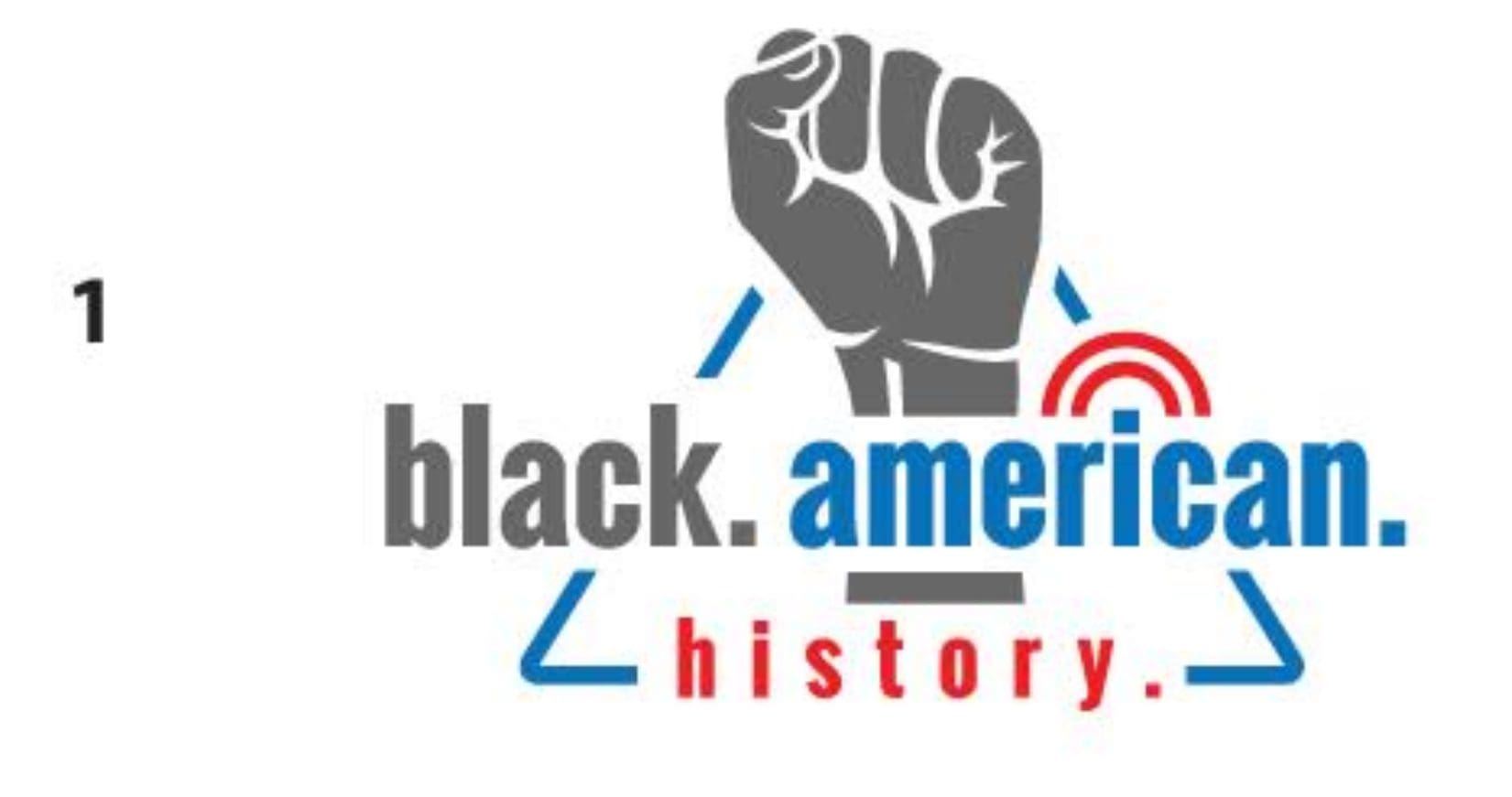 Black American History - Logo Design Concept 01