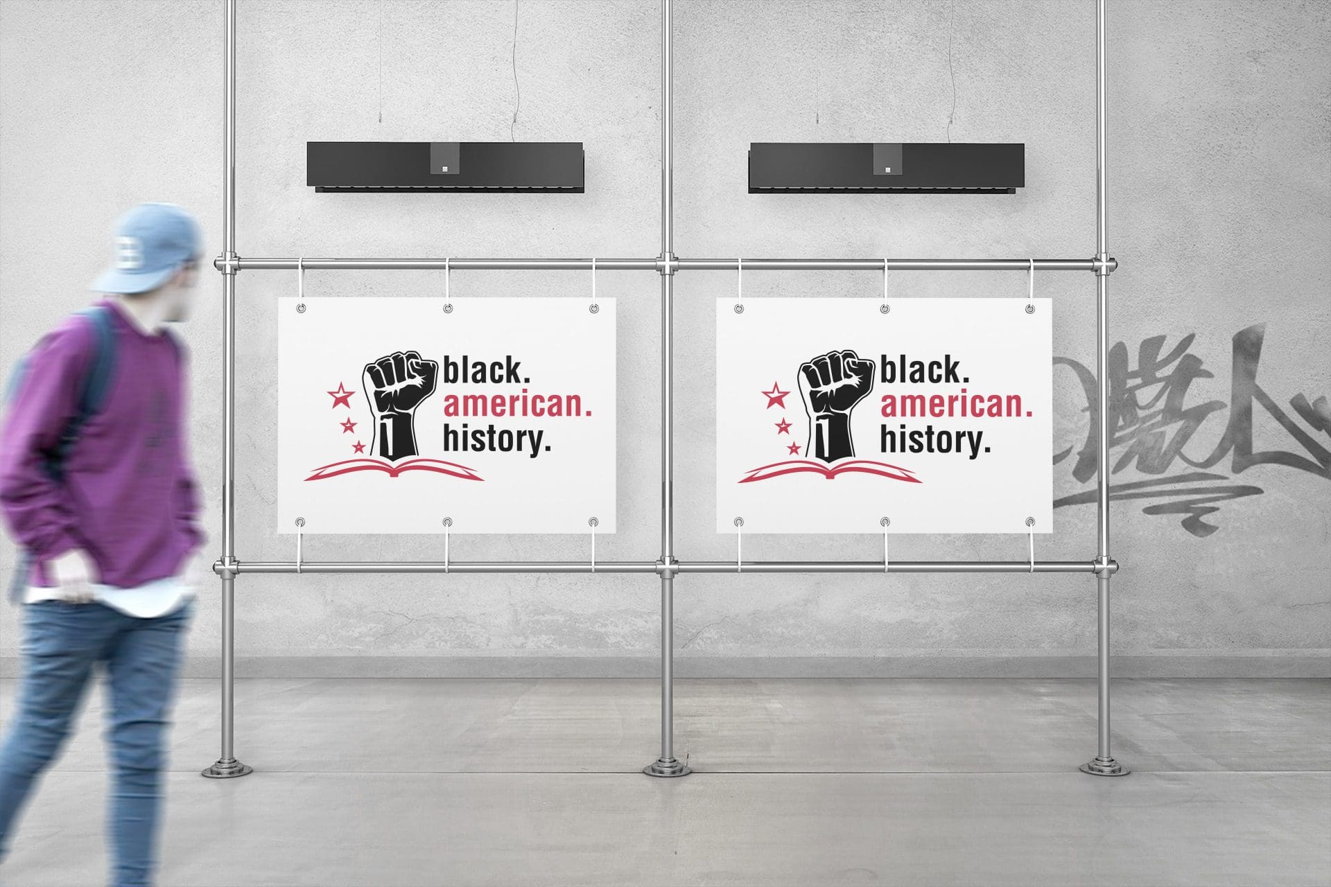 Black American History - Logo Mockup 01