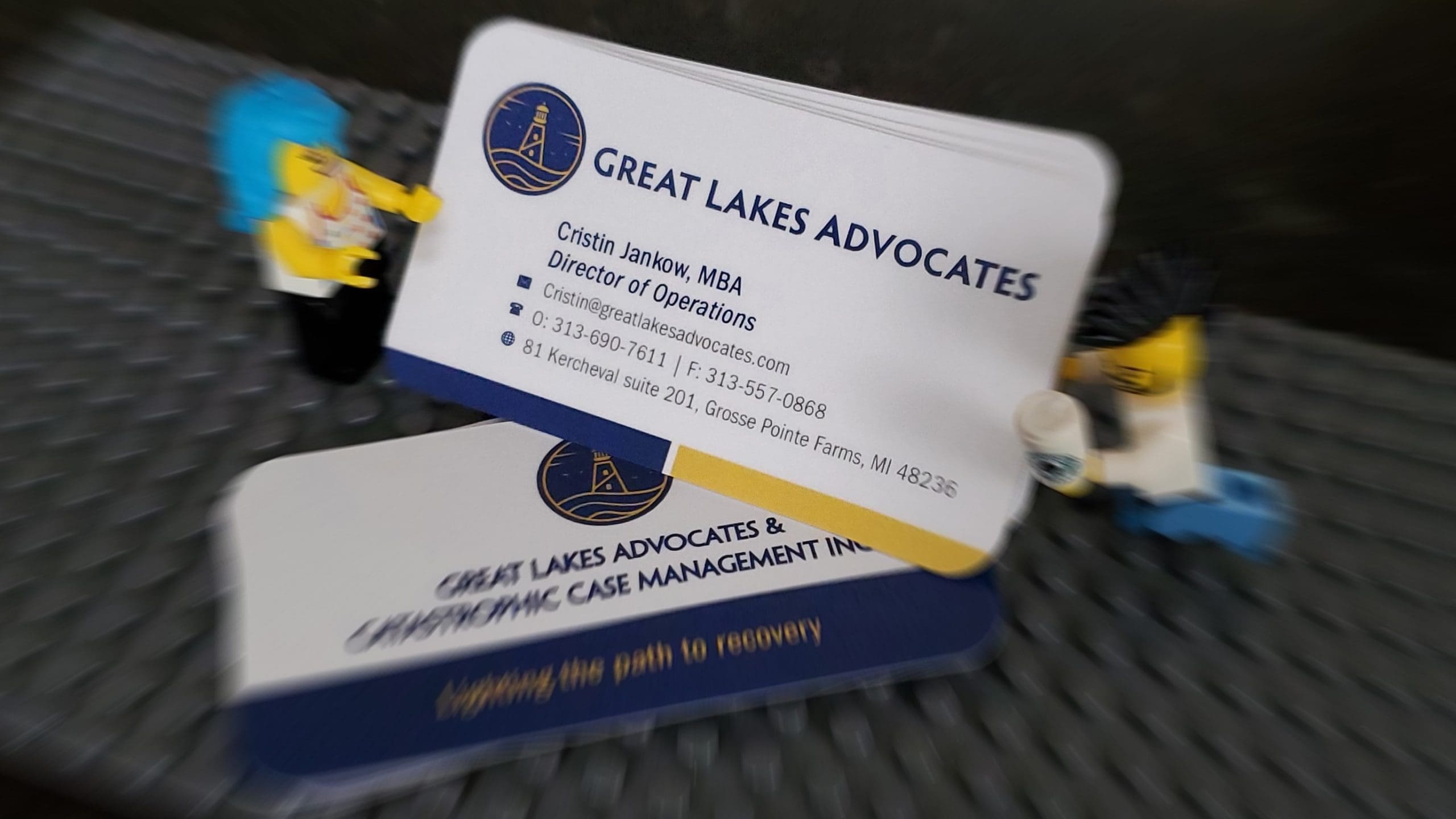 Great Lakes - Business Card Lego 01
