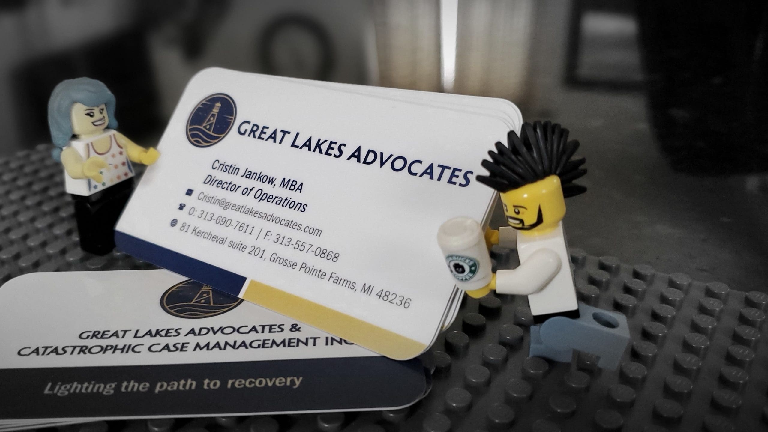 Great Lakes - Business Card Lego 02