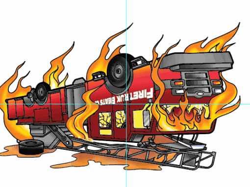 DJ Fireturk – Firetruck Album Art Design