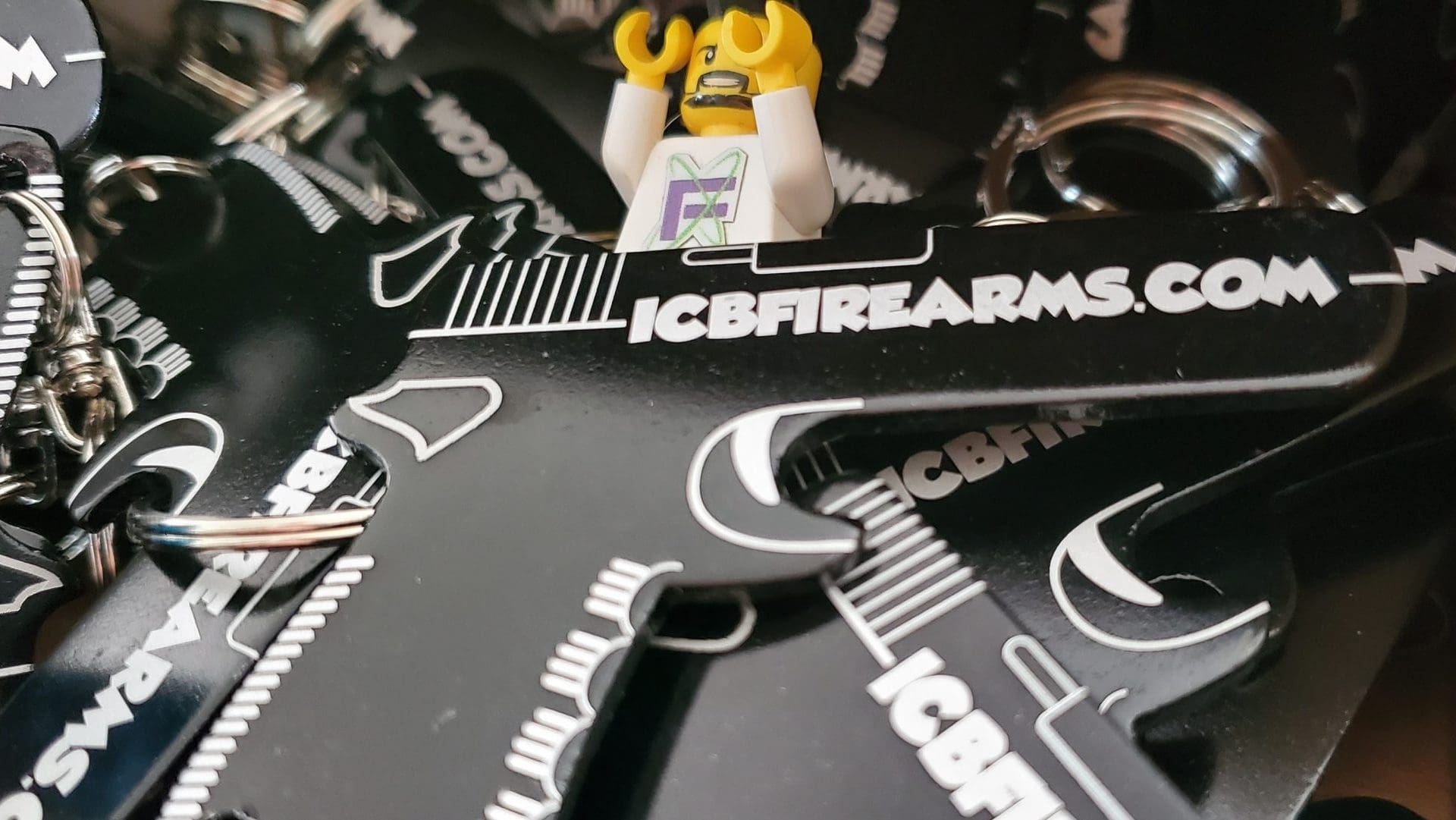 ICB Firearms - Gun Key chain Bottle Opener Lego Photo 06