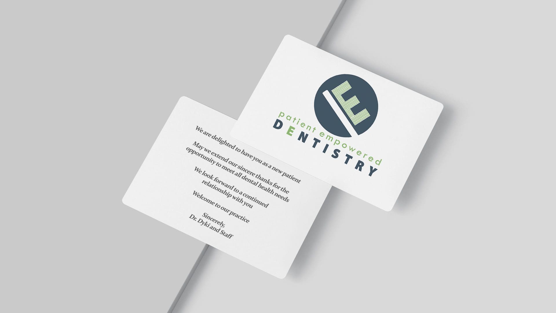 Patient Empowered Dentistry - New Patient Cards Mockup 04