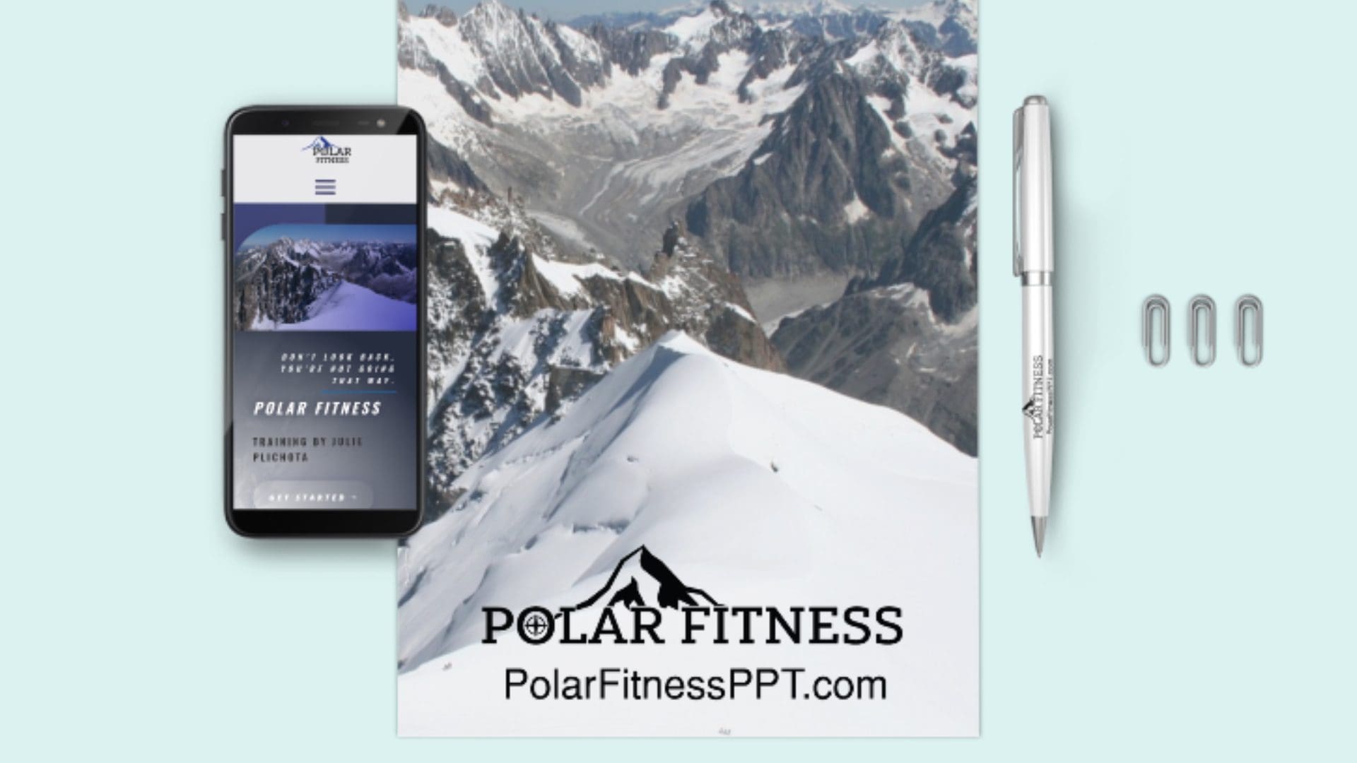 Polar Physical Therapy and Fitness - Belfast Pen Mockup 03