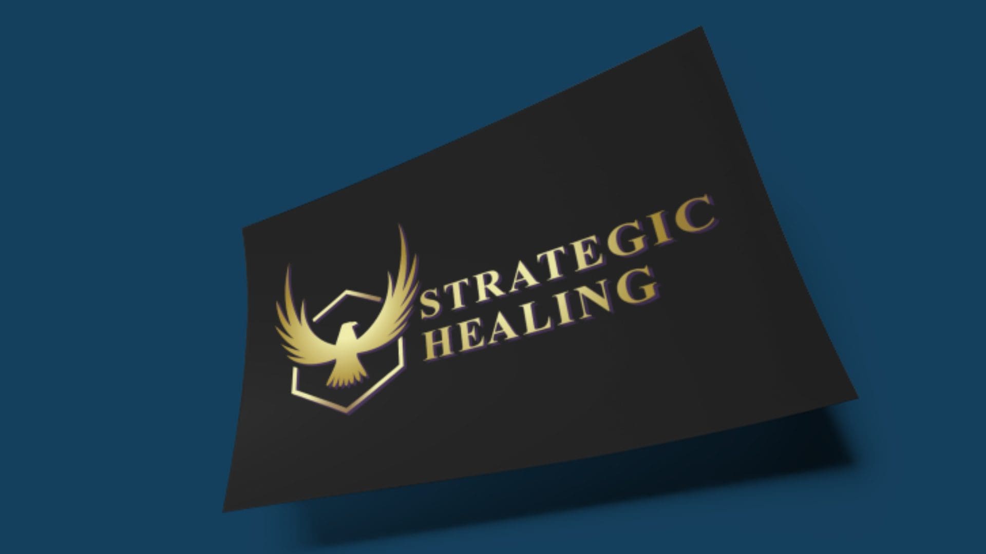 Strategic Healing - Eagle Logo Mockup 01