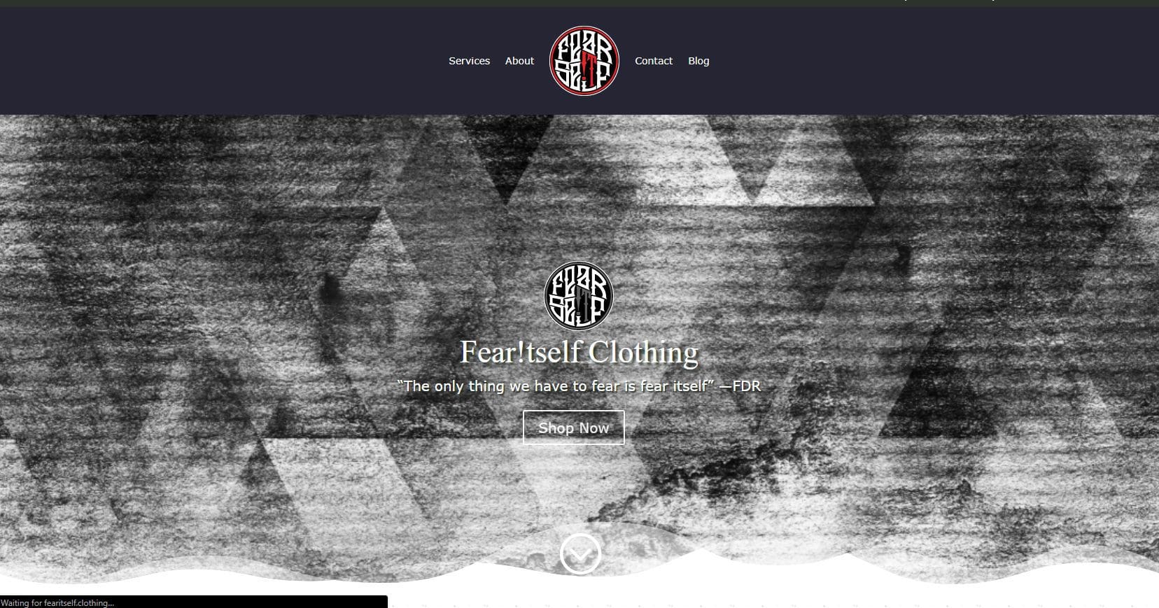 Fear Itself Clothing - Ecommerce Website (1)