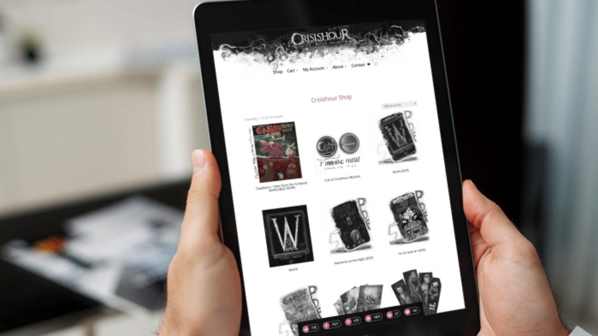 Crisishour - ecommerce website design (1)