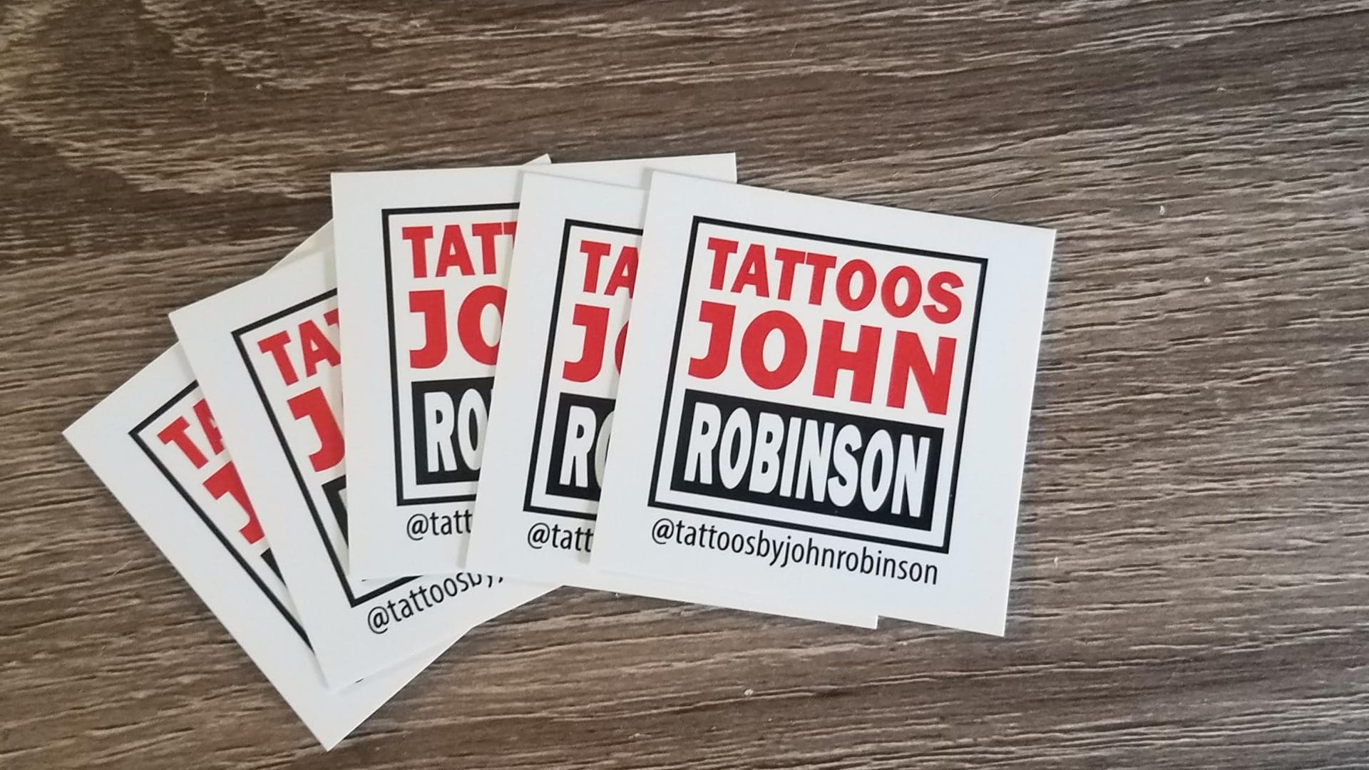 Square Business Cards for Tattoo Artist (5)
