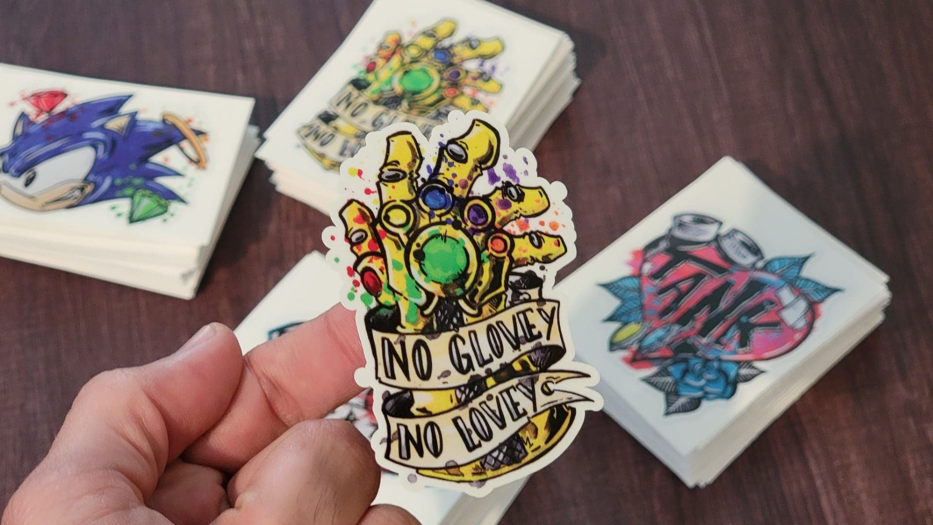 Comic Artist Slap Stickers 2