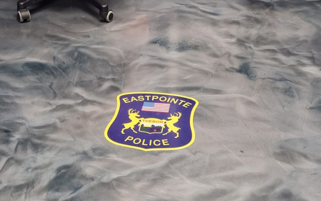 Eastpointe Police – Epoxy Floor Graphic