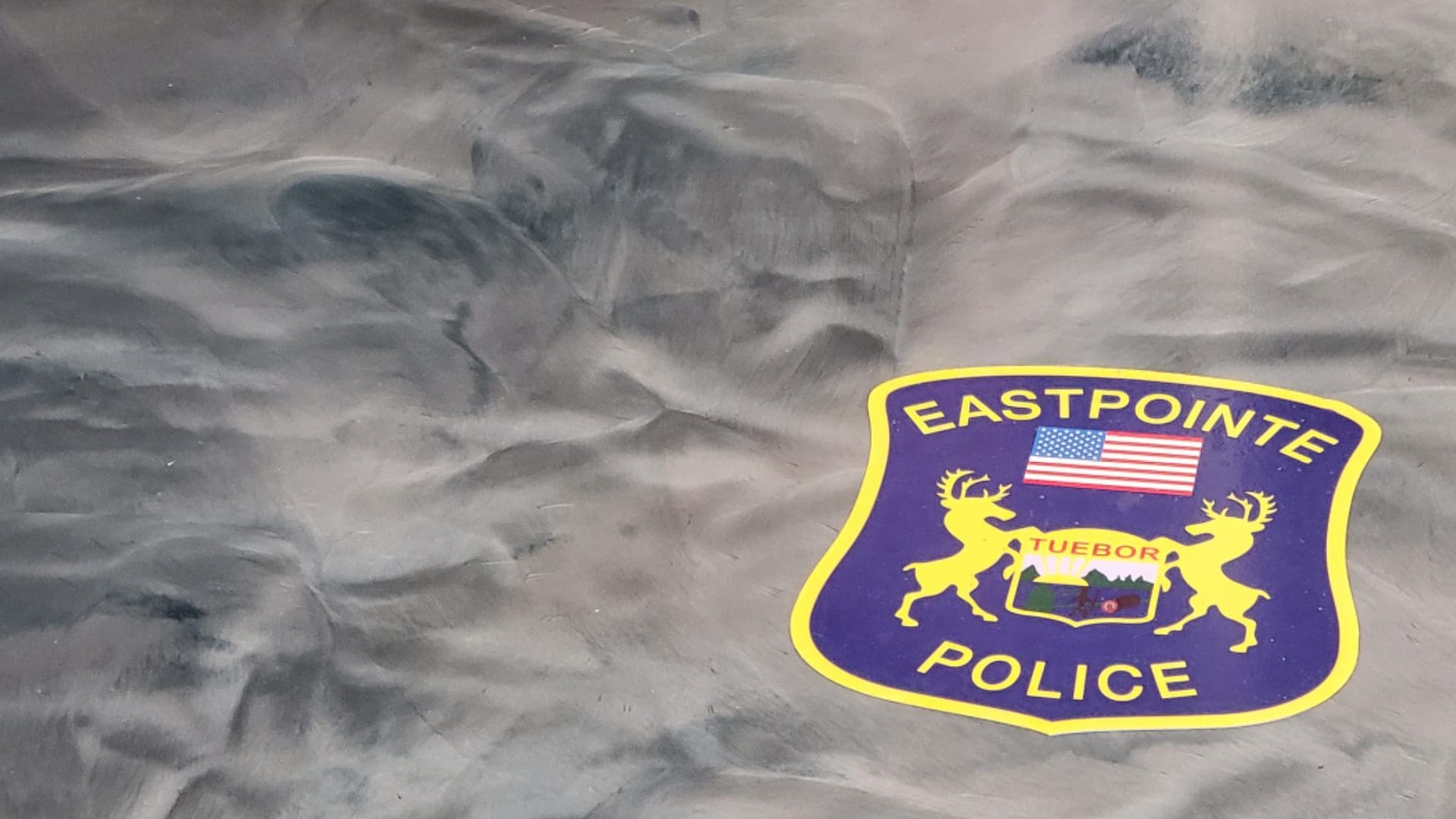Eastpointe Police Epoxy Floor Graphic 4