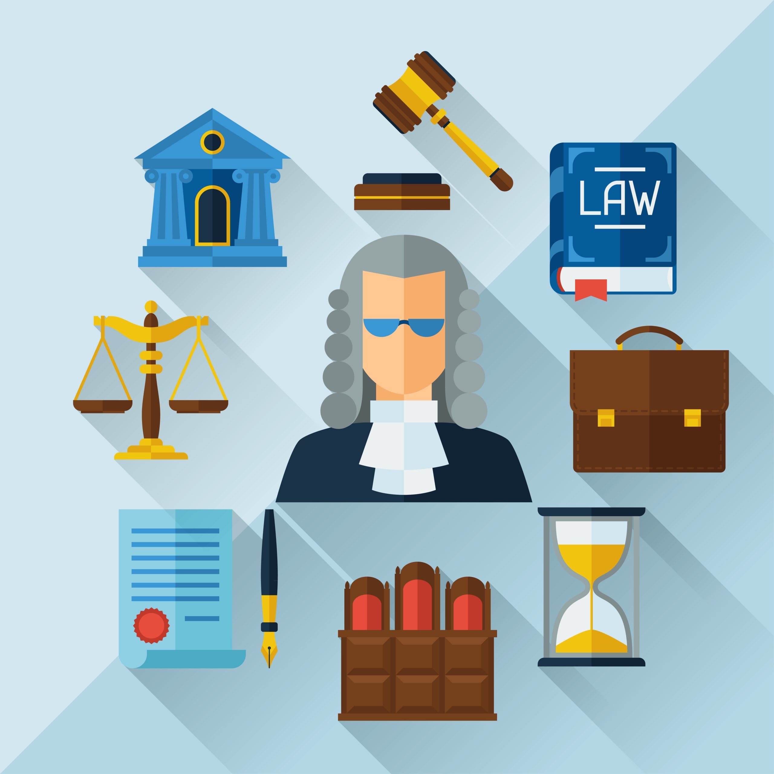 Fusion Marketing How Digital Marketing Can Boost Your Law Firms Clientele Lawyer Vector