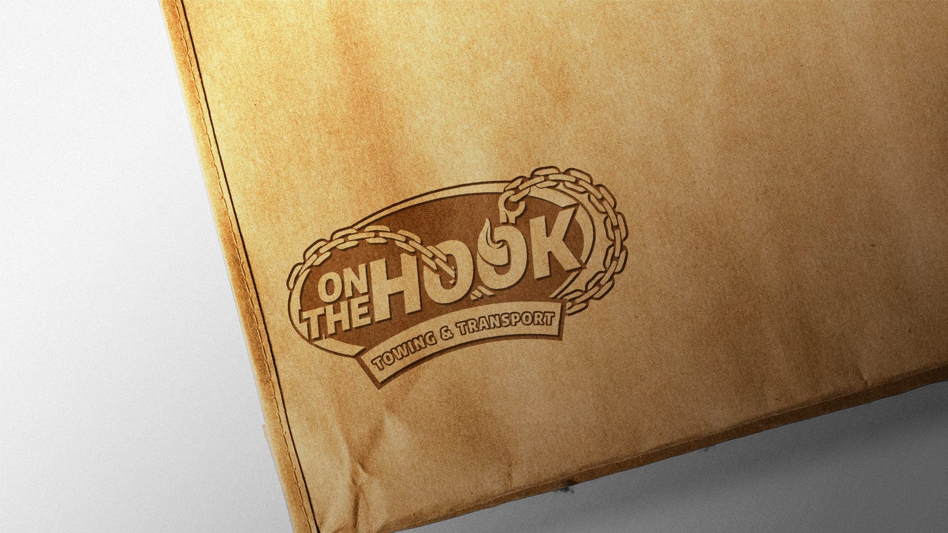 On The Hook Logo Design 3
