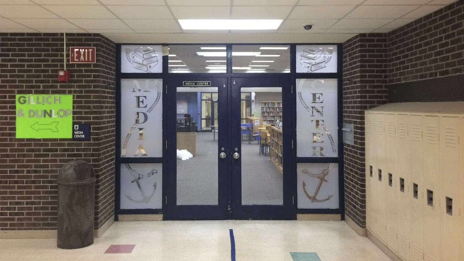 Kennedy Middle School – Library Entrance