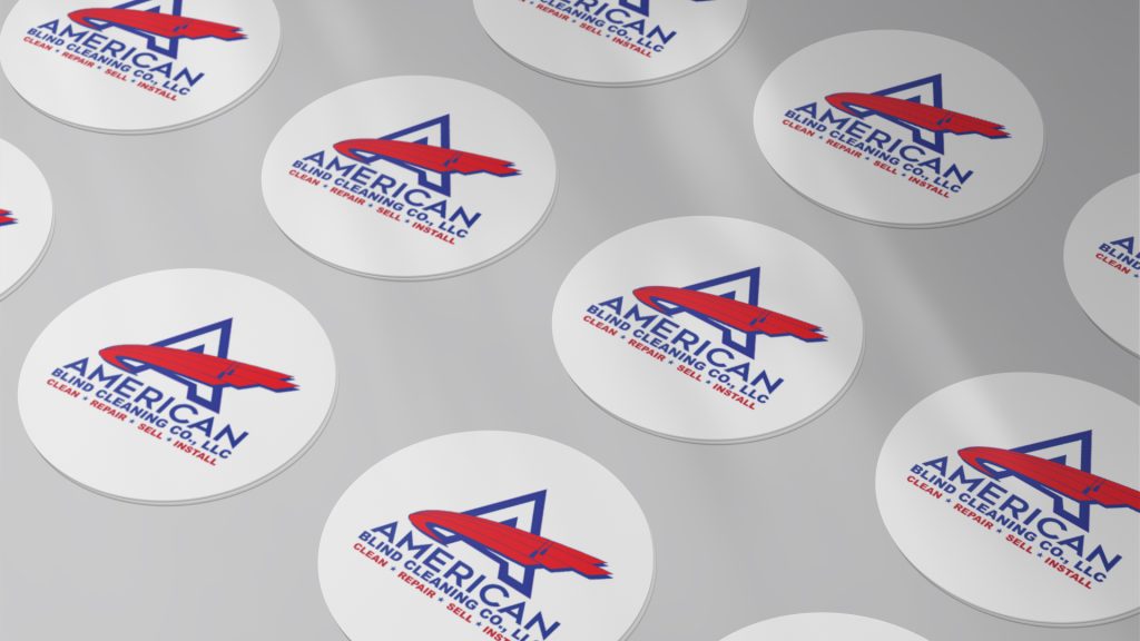 American Blinds Logo Design