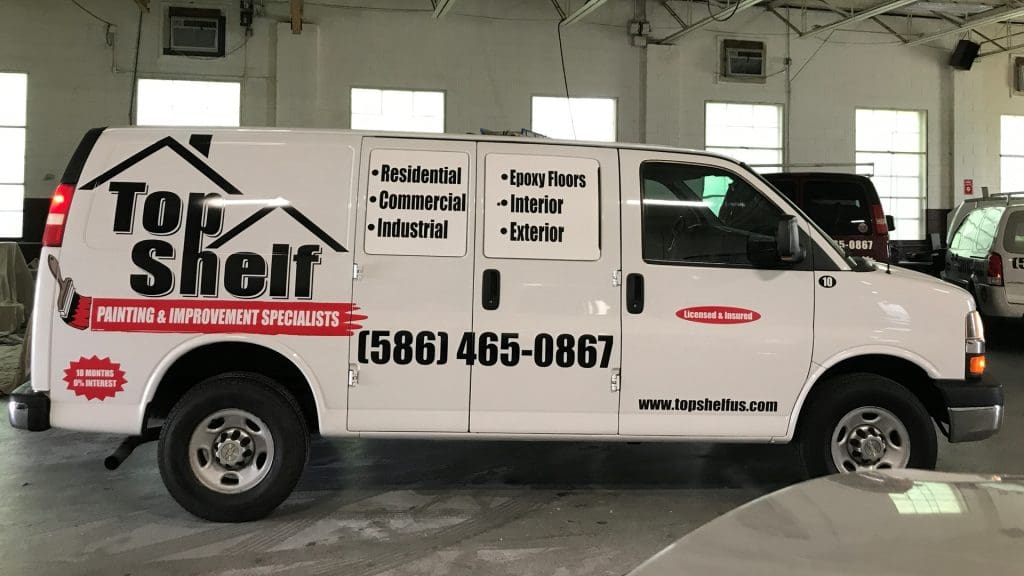 Chevy 2500 Express Truck Graphics 1
