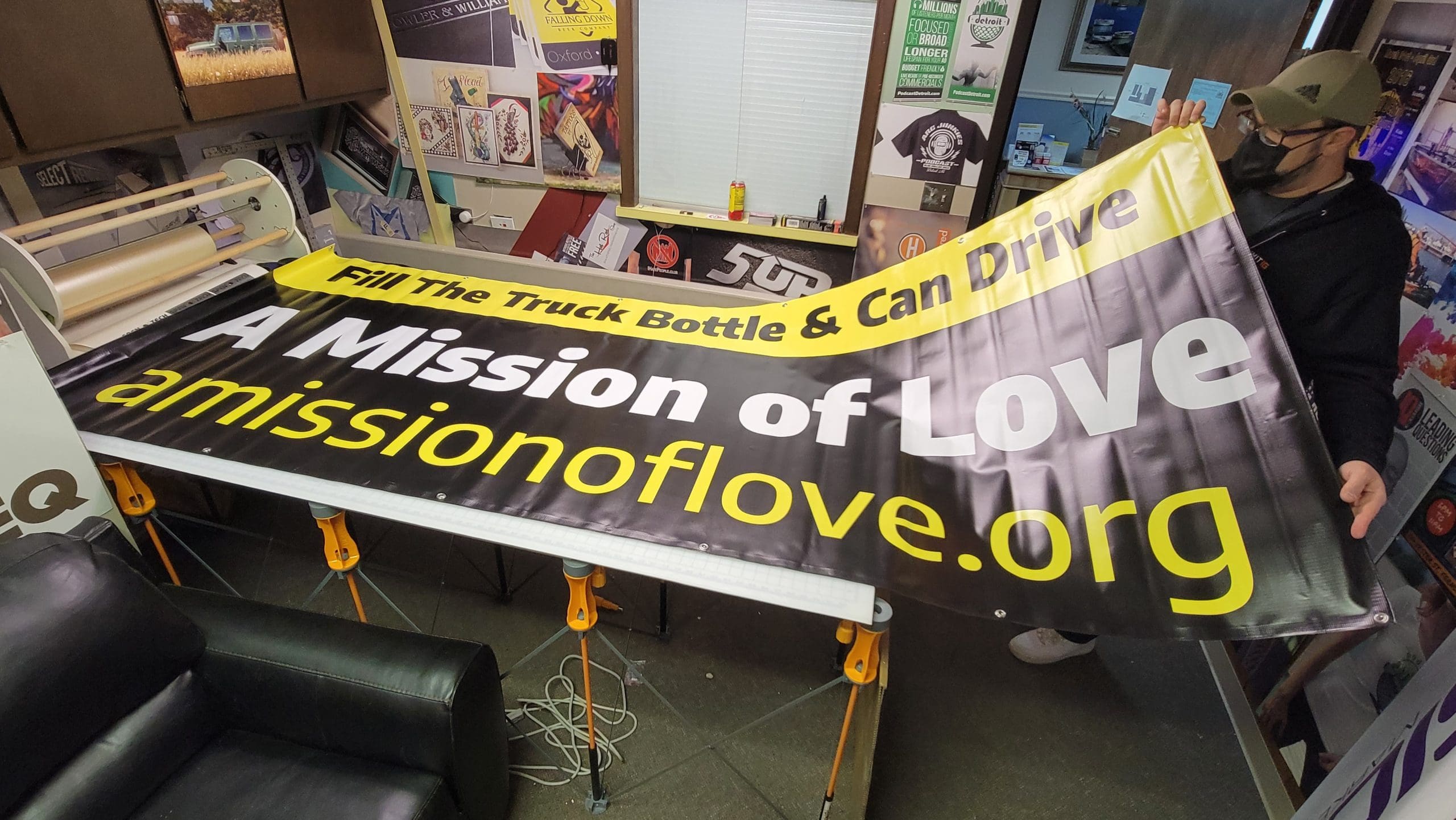 A Mission for Hope – Outdoor Banner