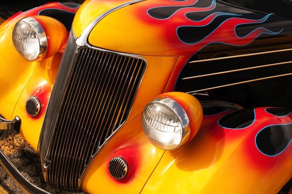 Fusion Marketing Use Vinyl Graphics for Cars to Reimagine Your Car in a Different Era Flames