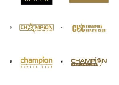 Champion Health Club Rebranding 1