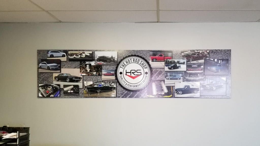Fusion Marketing Interior Signage Giving Your Business the Professional Edge it Deserves Hot Rod Shop