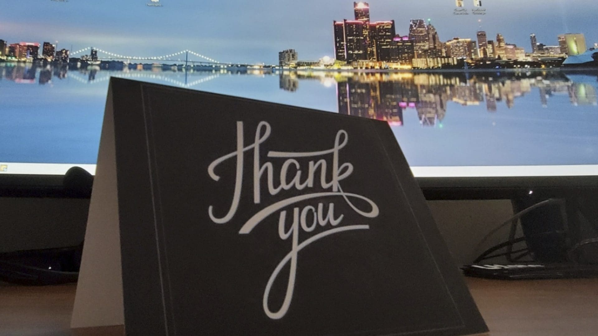 custom folded thank you cards