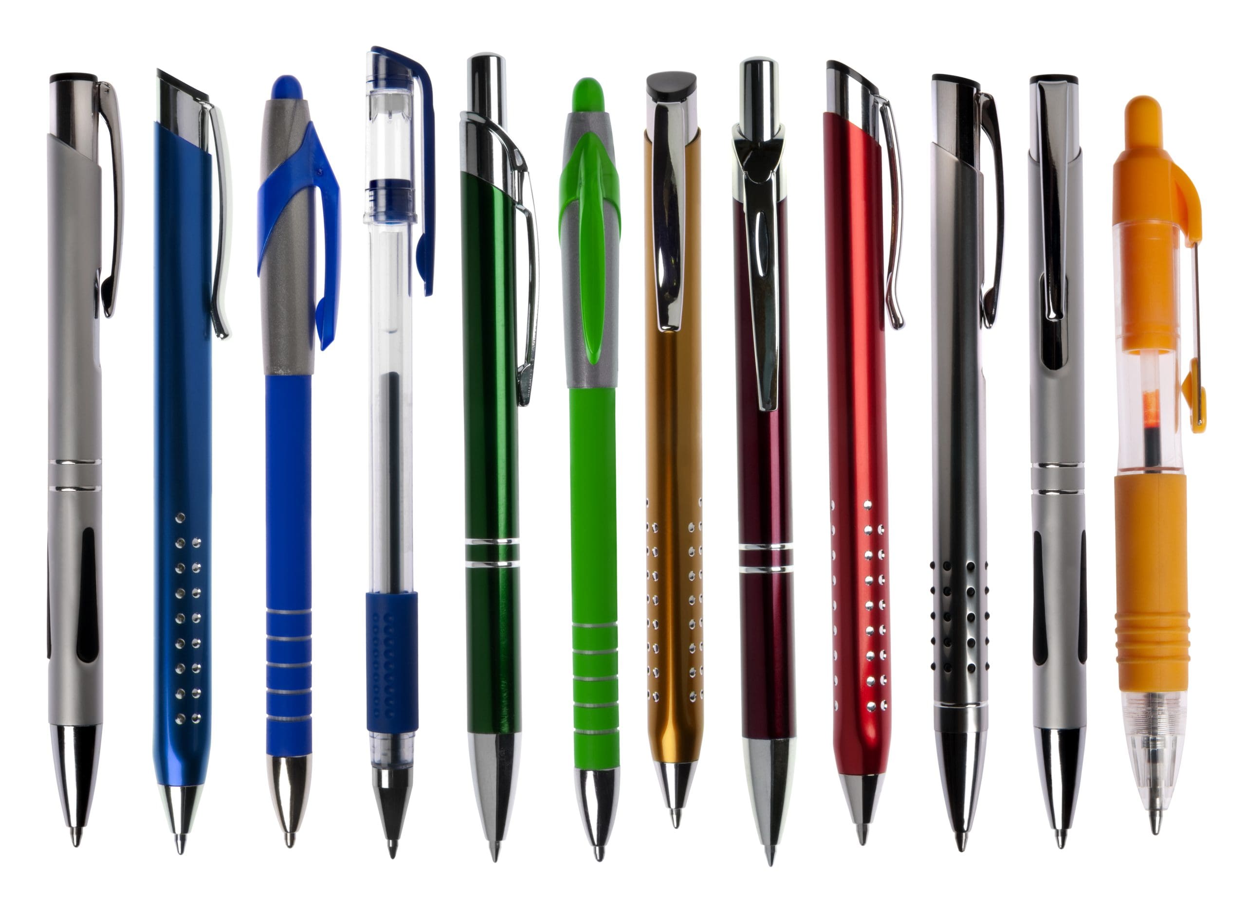 Our Top 20 Promotional Pens with Logo Options & the Markets Where They  Shine