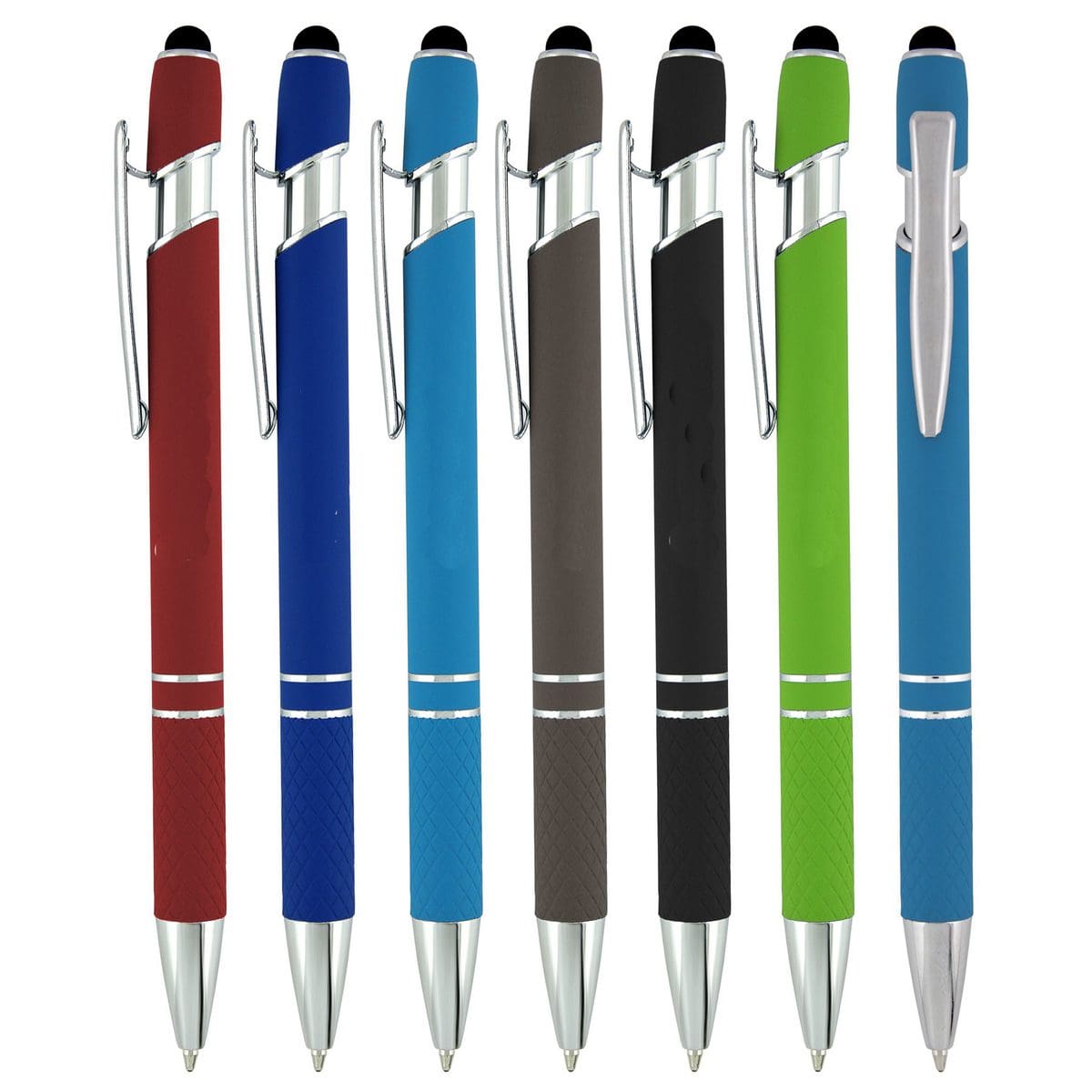 Fusion Marketing Our Top 20 Promotional Pens with Logo Options the Markets Where They Shine Rita Soft Touch Rubber Pen Copy