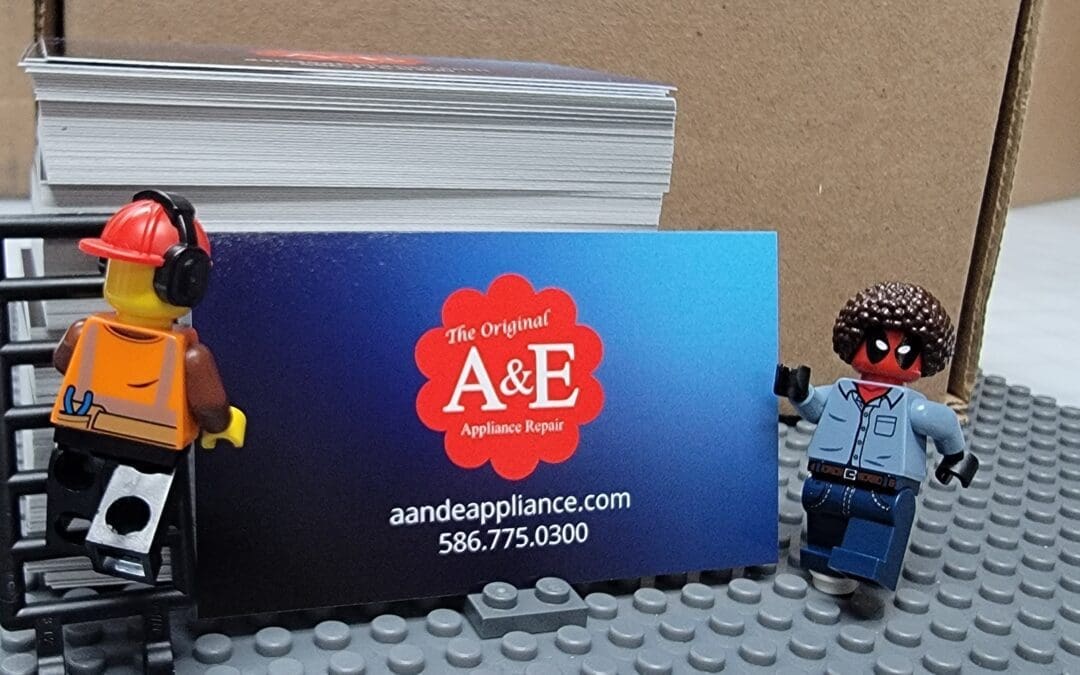 A&E Appliance Repair – Appointment Cards