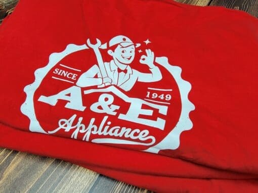 A&E Appliance Repair – Silkscreen Work Shirts