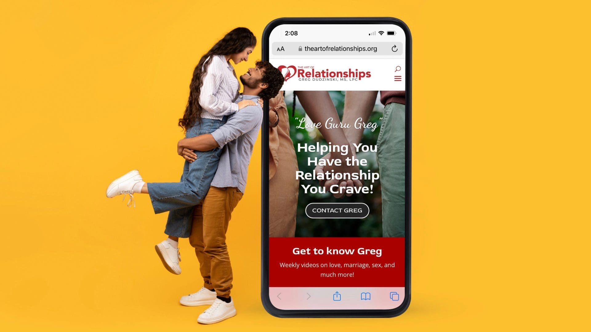 Fusion Marketing The Art of Relationships Website Mockup 01