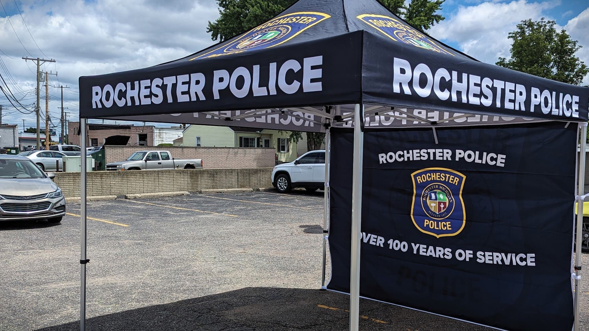 Rochester Police Department Event Tent Project 1