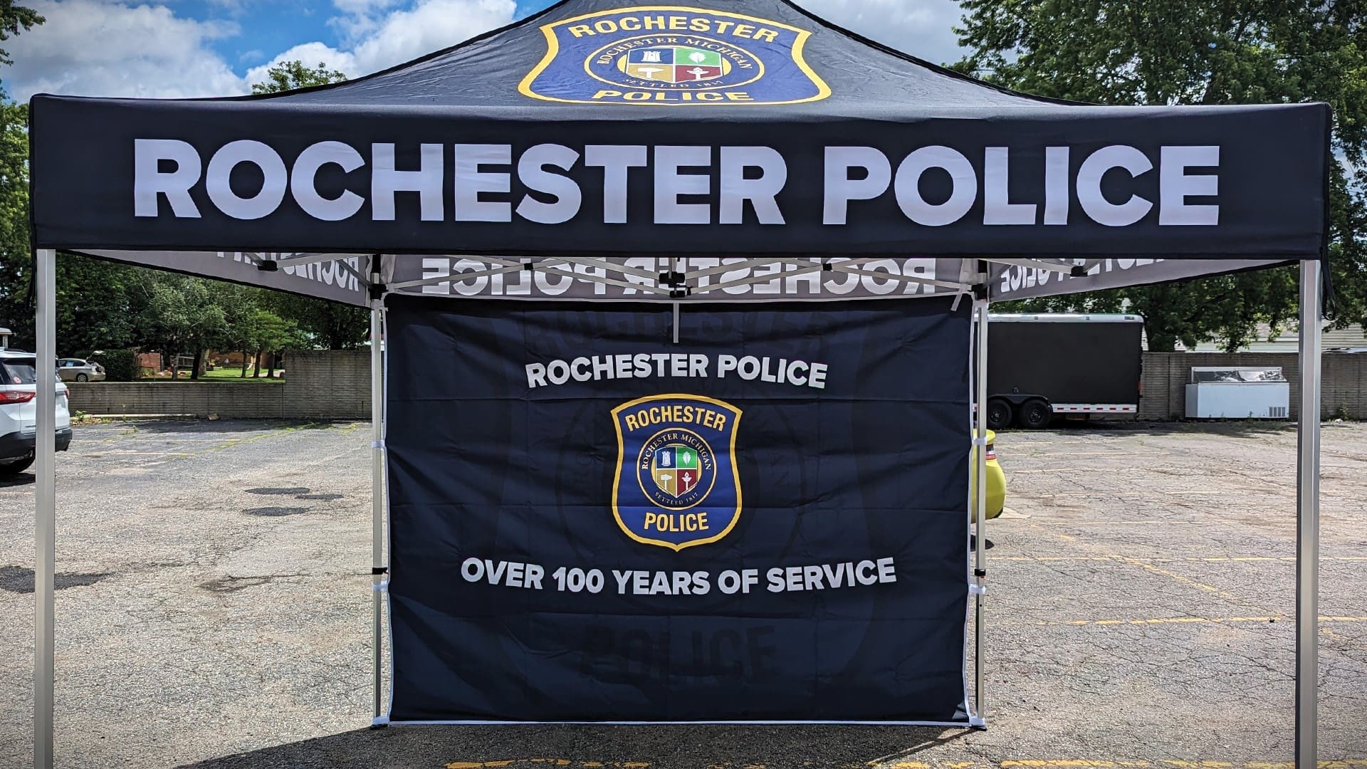 Rochester Police Department Event Tent Project 4