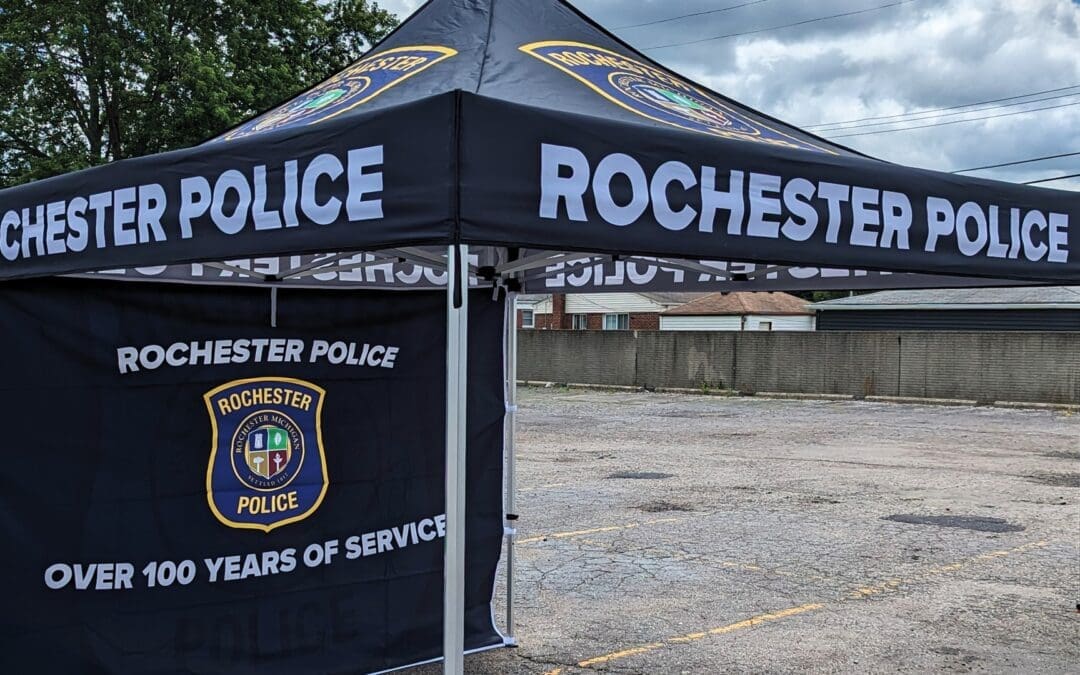 Rochester Police Department Event Tent Project 5