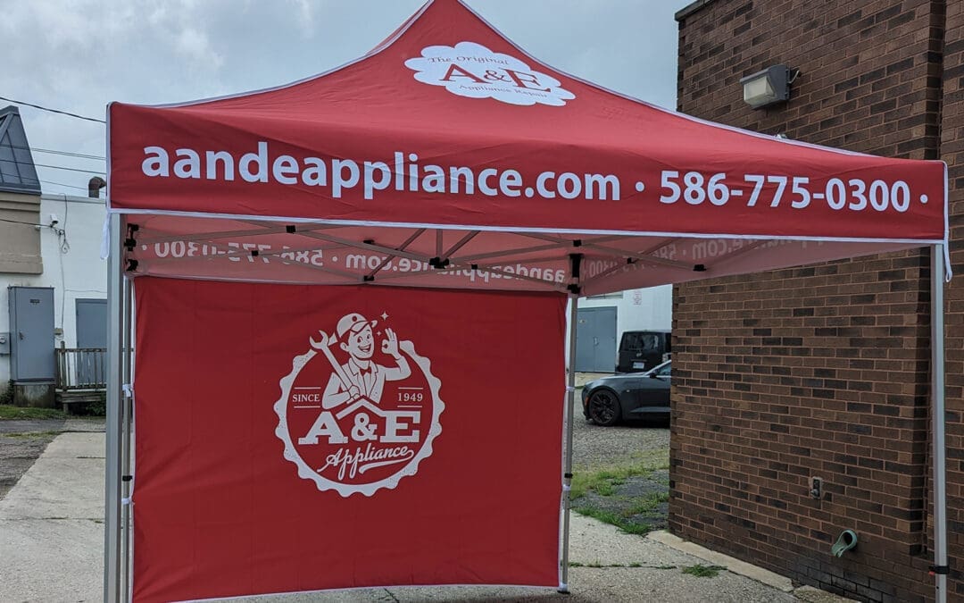 A&E Appliance – Event Tent